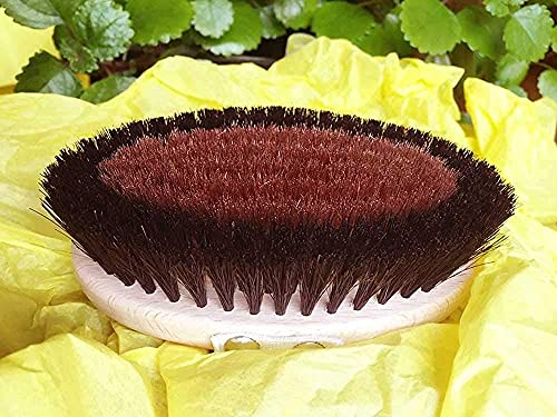 Cepillo de Masaje Corporal en Seco Linfático, Energizante, Iónico, reduce Celulitis, Cepillo de Monasterio de 13cm, de Cerdas Naturales y Bronce Cover