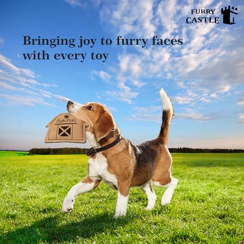 Image of Dog Toys Leather Shape Perfect for Pets-Dog & Cats (Pack of 1, Tan)