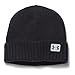 Under Armour Men's Performance Wool Beanie, Black (001)/Tan Stone, One Size