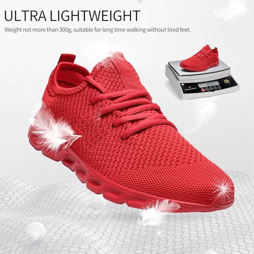 Image of WCIDFY Women Men Running Tennis Shoes Unisex Slip On Gym Walking Shoes | Lightweight, Breathable mesh, Non Slip, Flexible, Comfy, Fashion Sneakers for Daily, Workout, Work, Traveling, Sports, Casual