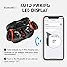 immagine 3bakibo Auricolari Senza Fili Bluetooth 5.1, Sportivi Wireless Cuffie con Microfono TWS IPX7 Sport Stereo Mini Auricolari Con 800 mAh LCD Custodia Ricarica, 40 Ore Di Riproduzione, Tocca Controllo