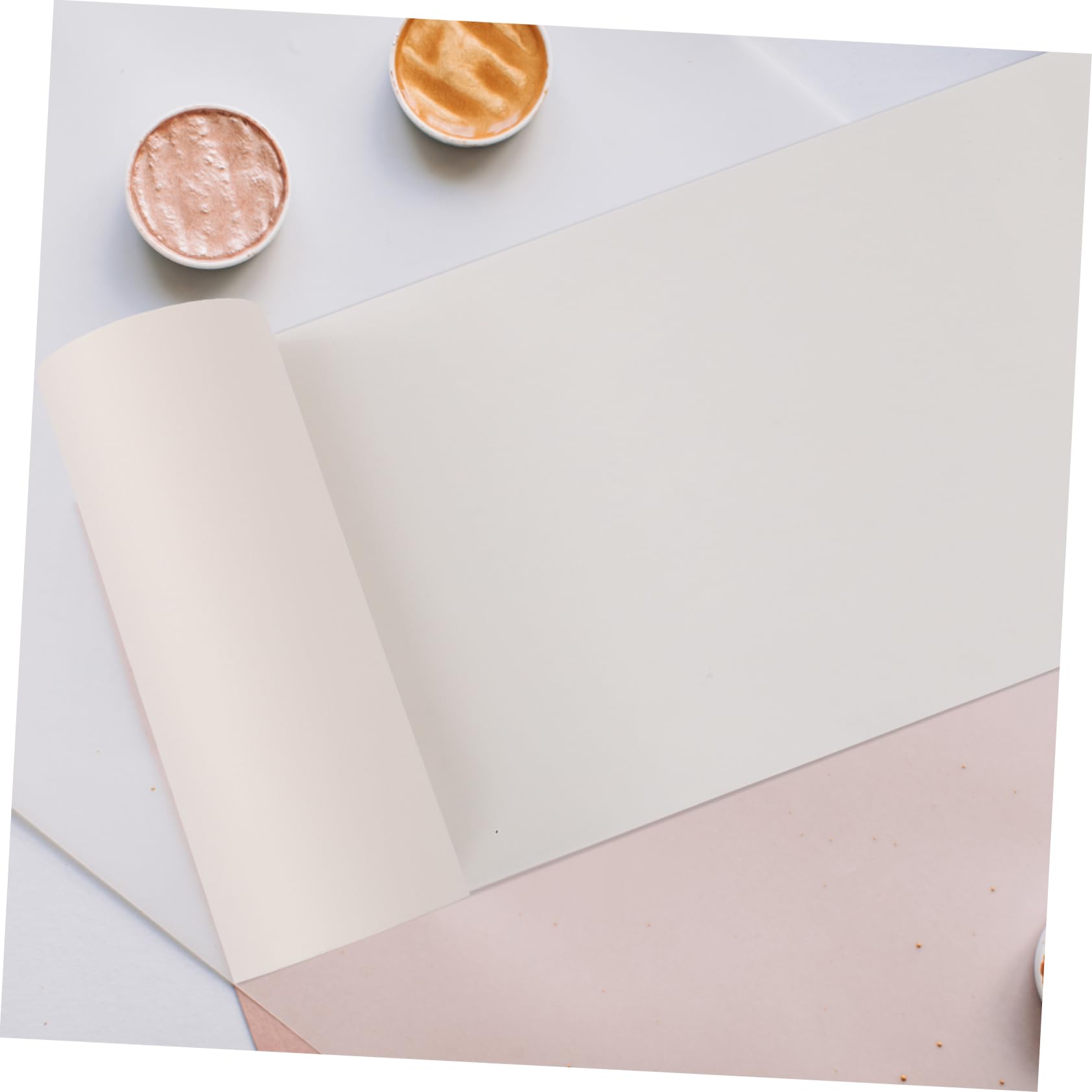Uonlytech Papel de Arroz Engrosado para Caligrafía y Pintura, Adecuado para Principiantes y Amantes del Arte Chino