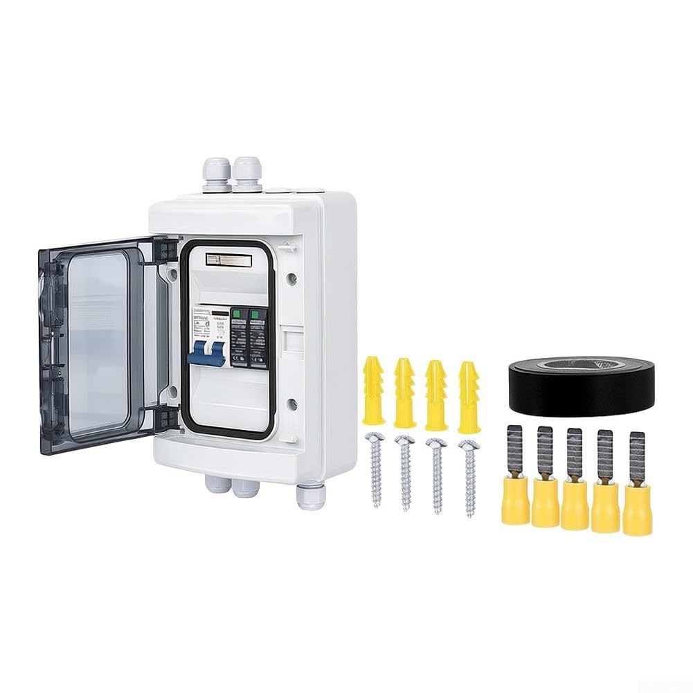 Scatola di distribuzione PV DC500V 40A IP65 impermeabile | Protezione SPDZ integrata, contro picchi di tensione, prolungato, sistema DC500V sicuro