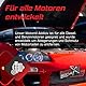NanoBorTeX Motor Clean 300ml - Motorspülung für Benzin- und Dieselmotoren, effektiver Motorreiniger mit BOR Nano-Technologie gegen Ölschlamm und Ablagerungen - für 5L Ölvolumen