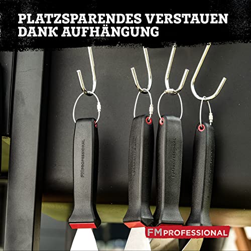 Bratenwender Presist Schlitzwender – Edelstahl Spachtel zum Wenden und Servieren – Tolles Grill Zubehör – Grillspachtel ideal als Pfannenwender, Burgerwender oder Grillwender