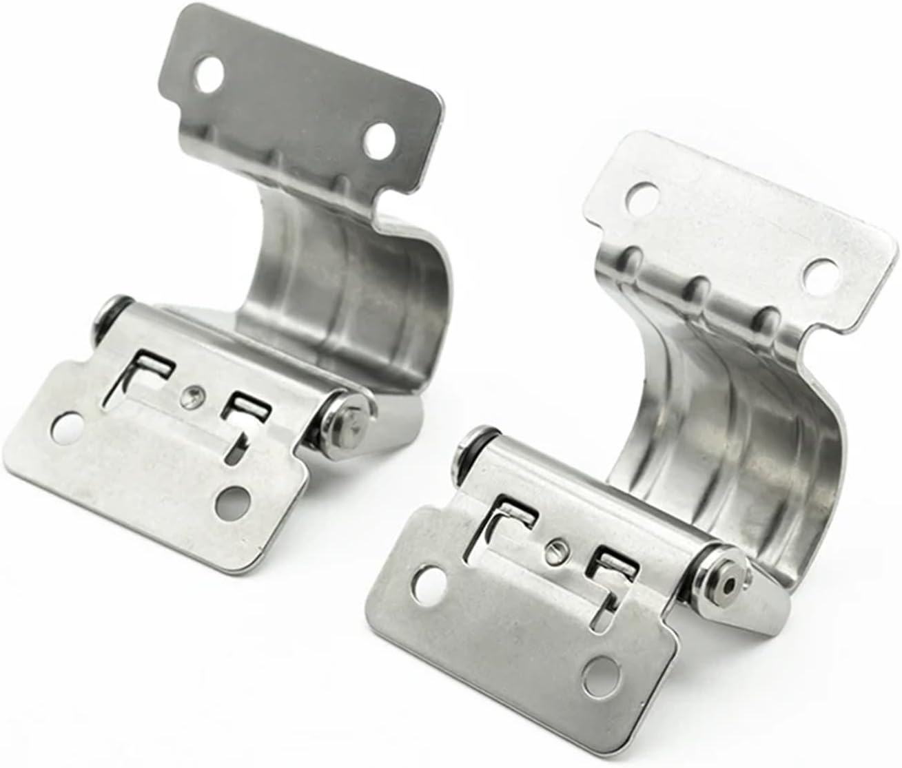 1pc Stainless Steel Damping Hinge with Internal Installation I-Shaped Arbitrary Stop Bending Positioning Hinge(0.7N.m)