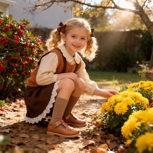 Image of ESTINE Toddler Kids School Uniform Oxford-Little Girls Dress Party Shoes