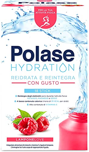 Polase Hydration, Integratore Alimentare Sali Minerali con Magnesio e Potassio e Vitamina C, Per la...