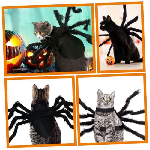Disfraz Arnes Araña Halloween para Perros y Gatos miniatura 6