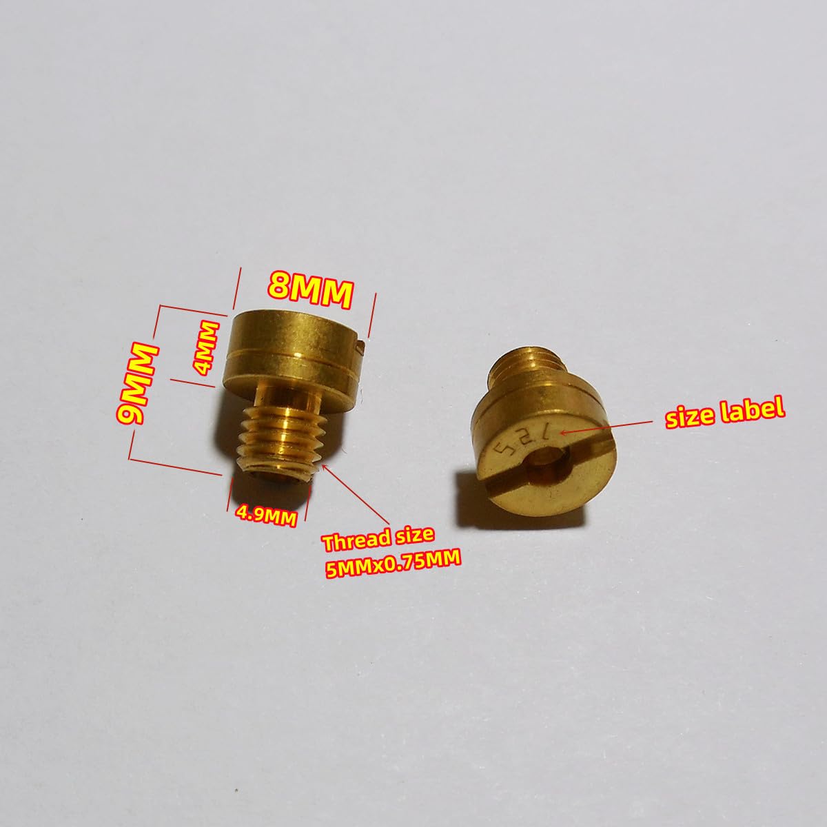 Amazon.com: (10 pcs/pack) for Mikuni carburetor N100.604 Large