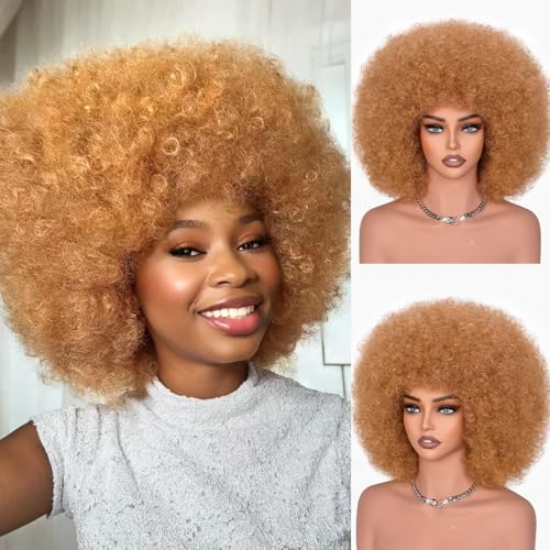 Perruque afro moelleuse pour changer de look sans effort