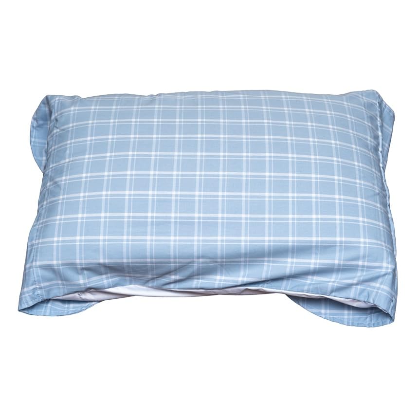 NRS Satin Siba Sheet Pillowcase, Body Pressure Mapped, Fits Standard UK Pillows