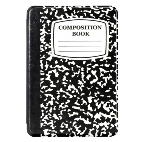 Image of CoBak Case for All New 6 Inch E-Reader 2024 and 2022 (11 Generation) - PU Leather Smart Cover, Auto Sleep and Wake, not Compatible with Kobo Clara and Ocean,Notebook