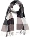 SilverHooks Soft & Warm Plaid Cashmere Scarf w/ Gift Box