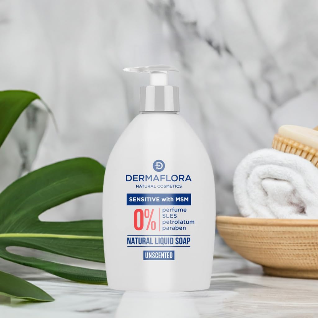 Dermaflora Sensitive with MSM Liquid Soap - 400ml, 400 ml (Pack of 1) - Image 3