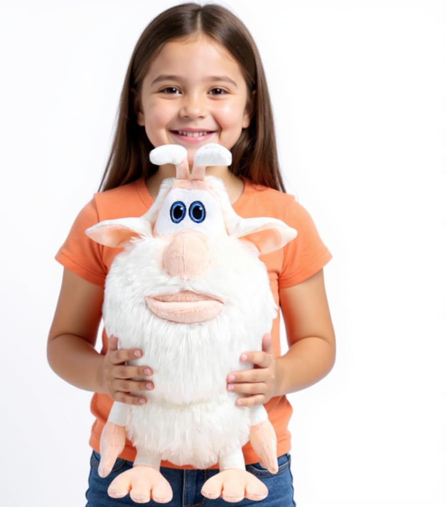 Booba Official Plush – 20" (50 cm) Large Soft Stuffed Toy – Cuddly Gift for Kids & Toddlers – Collectible Cartoon Character Plush from Hit Animated TV Series – Perfect Birthday