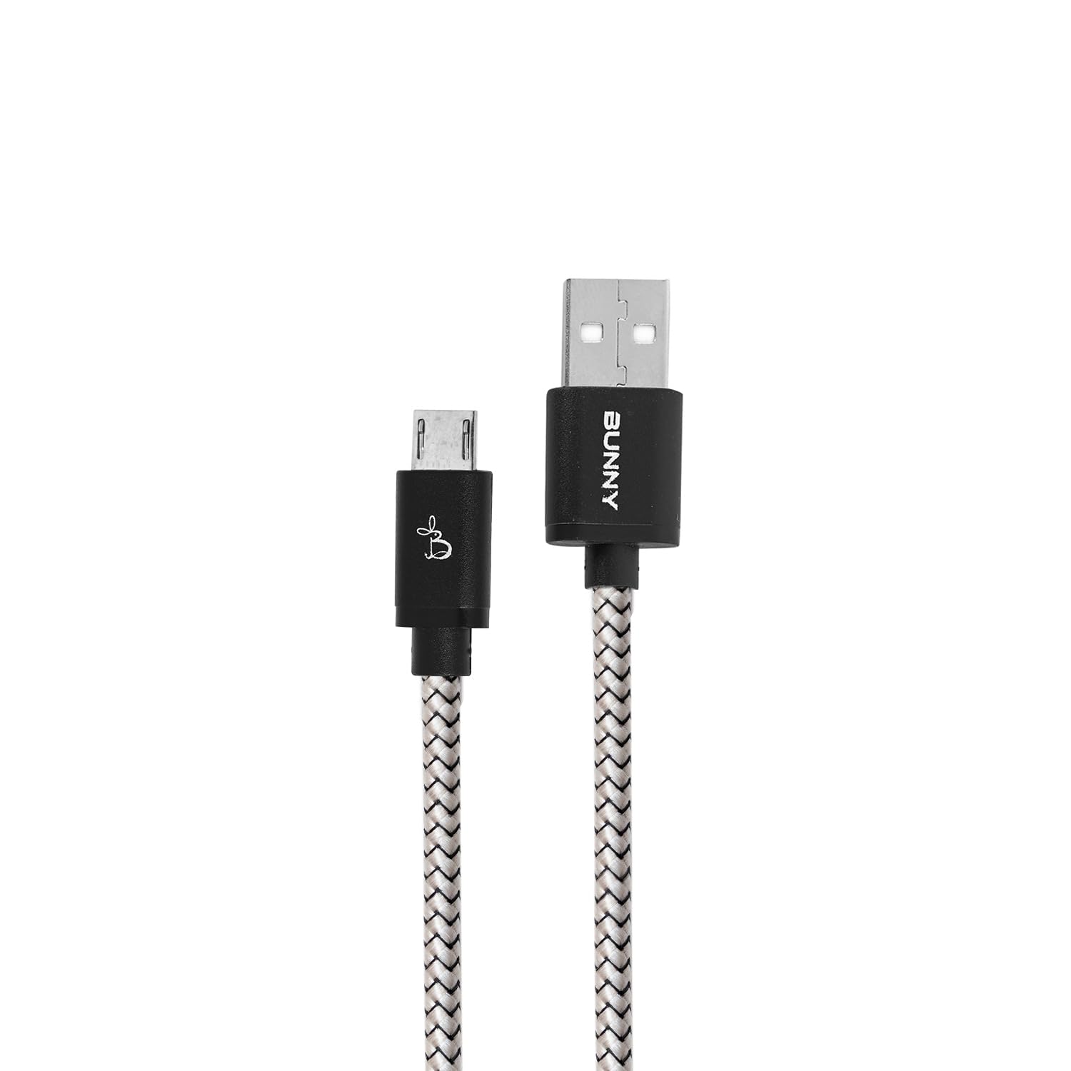 Bunny Tech Type A to Micro USB Braided Cable | 3A/18W Fast Charging and 480 Mbps Data Transfer Speed | 1.2m, Tangle Free Cable (B0DCKG7XSY) Amazon Price History, Amazon Price Tracker