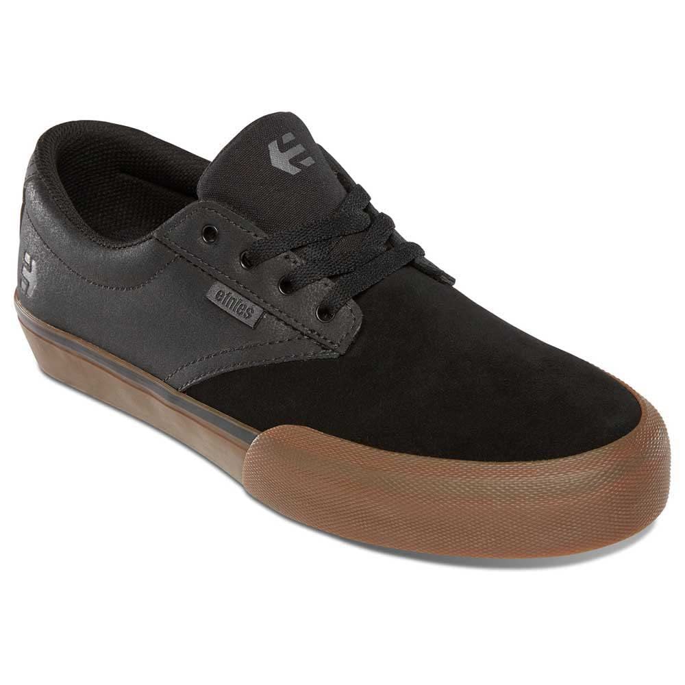 Etnies Men's Barge LS Skate Shoe, Black/Black/Black, 13