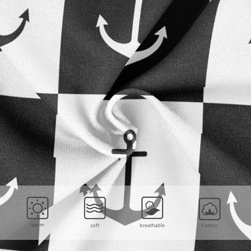 Black White Checkerboard Anchor Girls Underwear Toddler 2t Cotton Girl Panties Cute Florals Kids Briefs Undies3