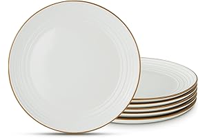 Famiware Jupiter Porcelain Dinner Plates – Set of 6