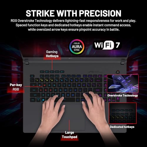 ASUS ROG Strix G18 18" 2.5K 240Hz Gaming Laptop miniatura 6