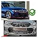 Compatible With BMW 3 Series G20 G21 MM-Sport 320i 325i 330i 320d M340i LCI 2022-2024+ Car Front Bumper Splitter Lip Spoiler Guard Body Kits(Carbon Look)