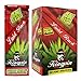 Kingpin Pure Hemp Wraps - Sealed Display Box - 100 (25 x 4) Hemp Wraps per Box - (Laid Back)