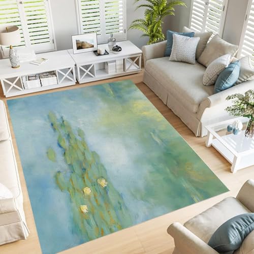 Tapis Nénuphar Antidérapant Résout les Glissades Salon et Chambre