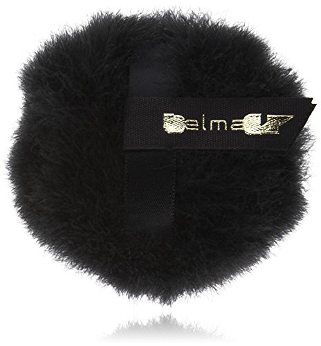 Belmacz Puff Puff Goose-Down Powder Applicator-Onyx: Hades (black)