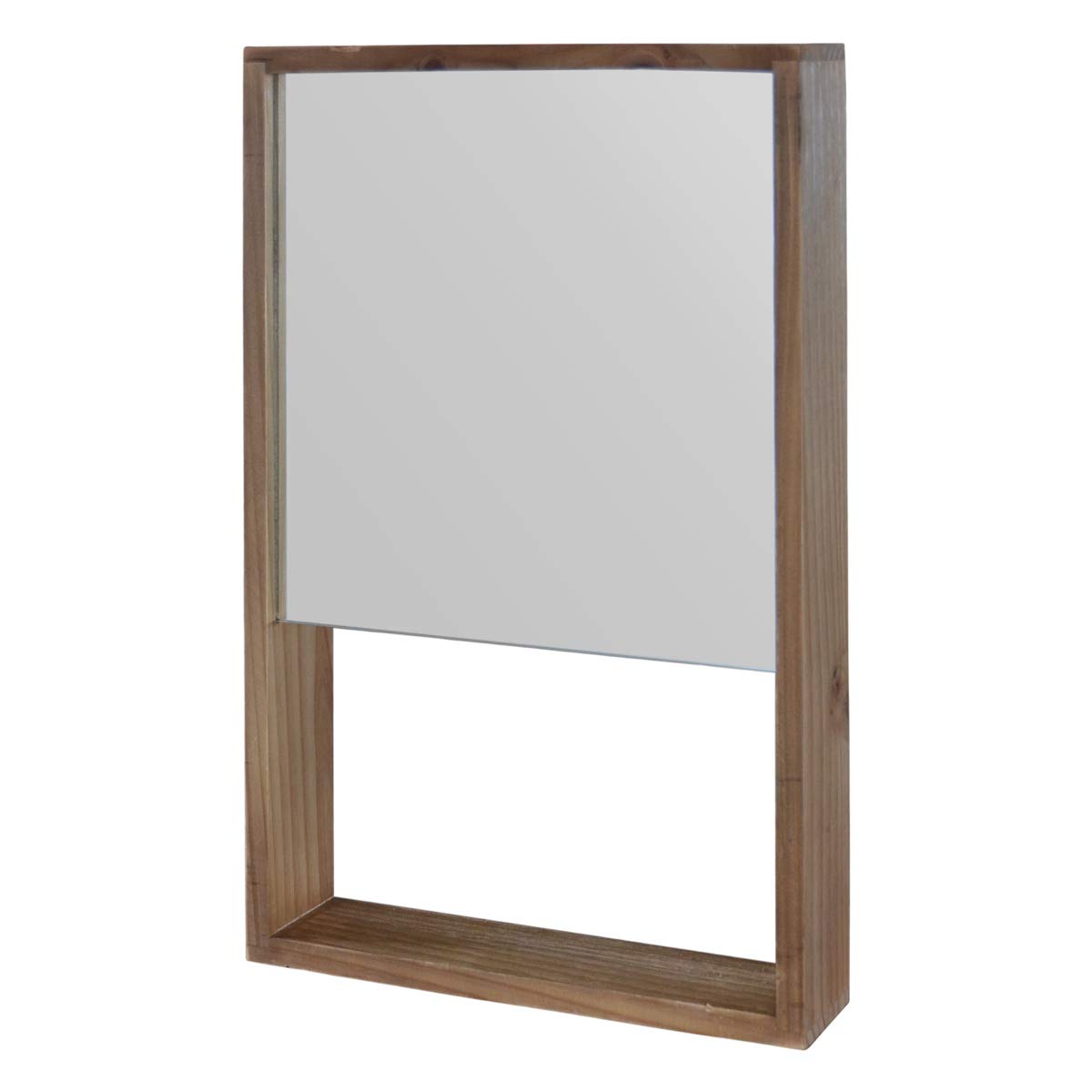 木製壁掛け鏡 ダークブラウン Amazon｜CEDARZ(シダーズ) 収納付き木製壁掛けミラー 角型 ブラウン