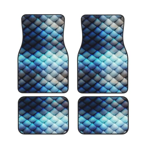 Alfombrillas antideslizantes de neopreno impermeables juego de 4 para suelo de coche