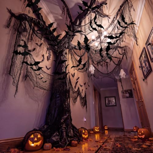 Blueweenly 152 Pcs DIY Halloween Tree Decoration Kit with 124 Pcs...