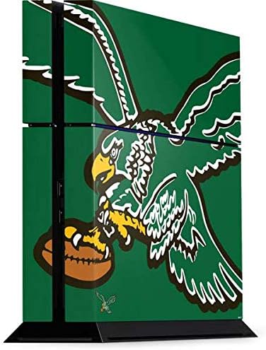 Skinit Decal Gaming Skin Compatible with PS4 Console - Officially Licensed NFL Philadelphia Eagles Retro Logo Design