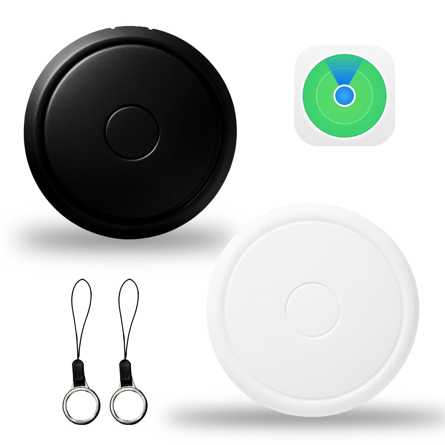 エアタグ 2個セット airtag【超軽量＆MFI認証】紛失防止タグスマートタグ gps 子供 Appleの「探す」に対応 gps タグ gps 小型 バレなし スマートトラッカー エアータグ 子供見守り 車盗難対策 鍵 財布紛失防止 追跡タグ 高齢者に良い MFI認証品 超長持ち 犬/猫/カバン/キー/荷物に掛ける（iOS専用 Android非対応）