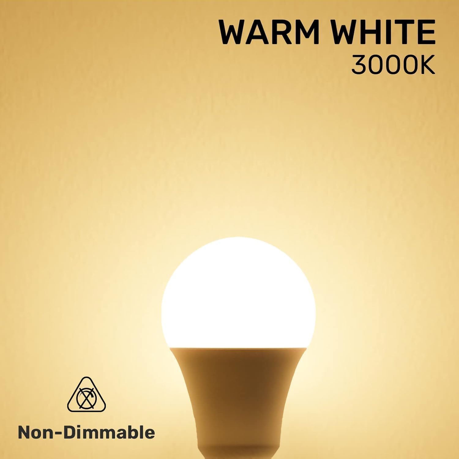 Bayonet Light Bulb 100w Equivalent, B22 LED Bulbs Cool White 2700K,15w Non-dimmable A60 GLS Energy Saving Lightbulbs - Image 4