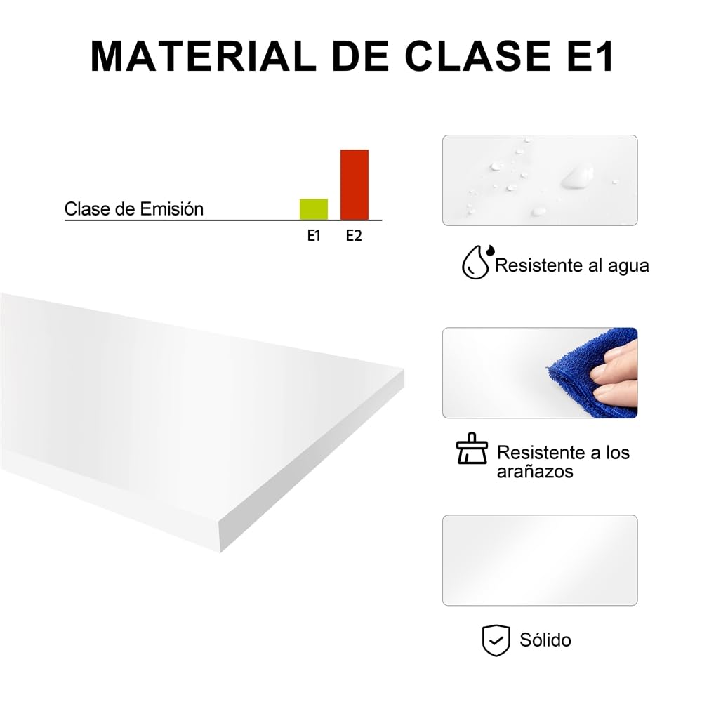 Yaheetech Armario de Baño Mueble de Estrecho de Madera 50x17x58 cm | con 2 Cajones Armario Lateral Pequeño con Cajones y Rodillos Organizador Estrecho para Baño Cocina Salón