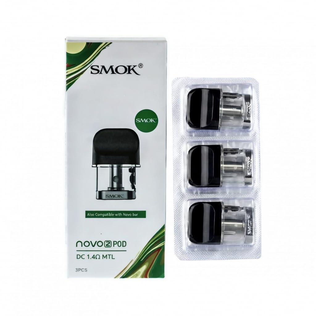 elf bar vape uk Replacement POD - Smoktech - Novo 2 - 3 Pack main image 1