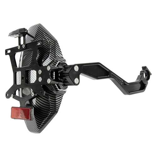 ���A�}�b�h�K�[�h������ CB650R CBR650R CB650F CBR650F CB CBR 650R�ɓK�� ���A�}�b�h�K�[�h�u���P�b�g�}�b�h�K�[�h���C�Z���X�v���[�g(Carbon (With Holder))