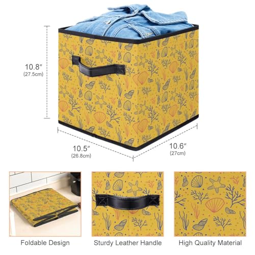 Boîte de rangement pliable en tissu pour éliminer le désordre - 4