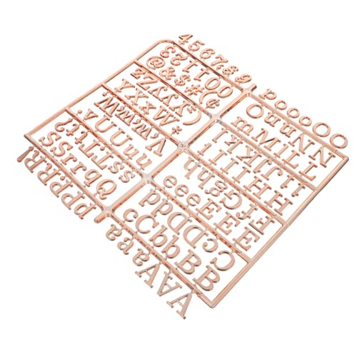 FUNOMOCYA Letras De Plástico Para Tablero De Letras Para Tablero De Mensajes