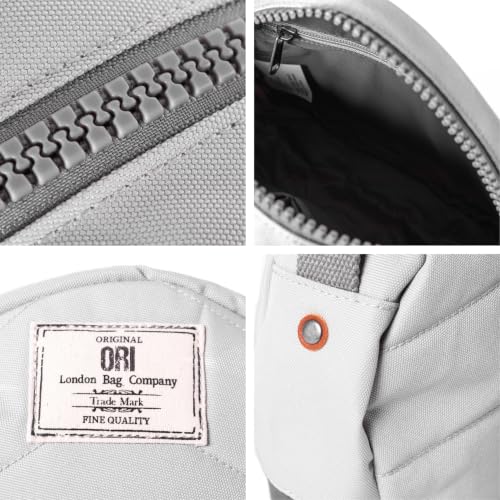 Image of ORI LONDON Crossbody Bag - Nylon Crossbody Bags for Women & Men with Chunky Zippers - The Paddington