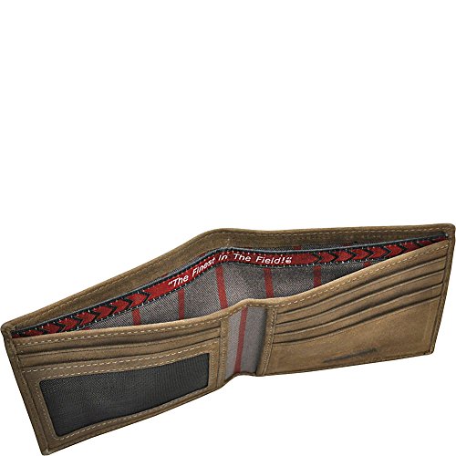 Rawlings Men's Double Steal Bifold, Brown, One Size4