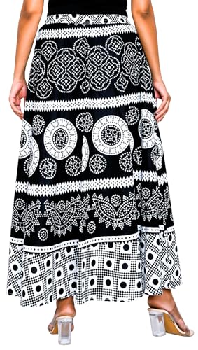 Image of Premium Cotton Skirt for Women with Pocket, Free Size