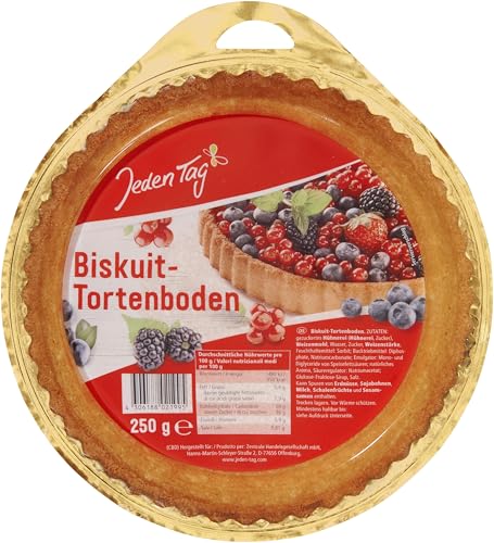Jeden Tag Buiskit-Tortenboden, 250g