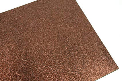 Arham Mktg A4 Size EVA Foam Glitter Sheets for Arts and Crafts, Scrap-Booking, Paper Decorations, Pack of 10 (Color:- Brown)-image-8