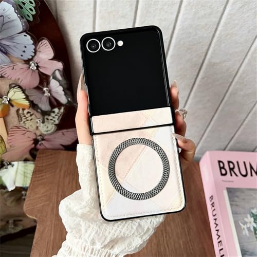 Samsung Galaxy Flip 7 FE 6 5 4 3 Zflip7 �ϏՌ��q���W�J�o�[�p�}�O�l�b�g���X�v���C�X�d�b�P�[�X�A�z���C�g�AGalaxy Z Flip3 5G�p