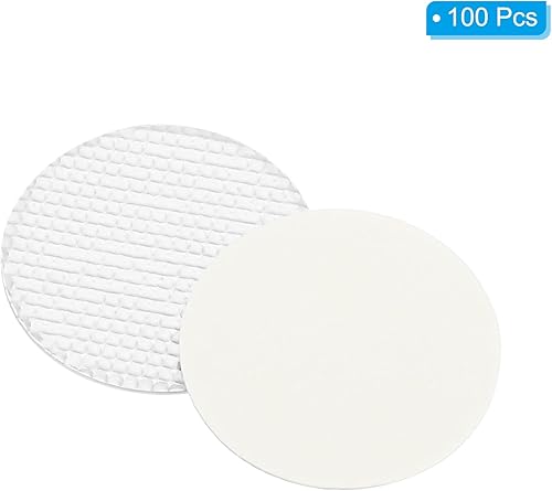 Miniatura 8 de PATIKIL Revestimiento de tapa de papel de aluminio de 0.94 pulgadas, 100 revestimientos de sellado térmico resistentes a inducción de manipulaciones