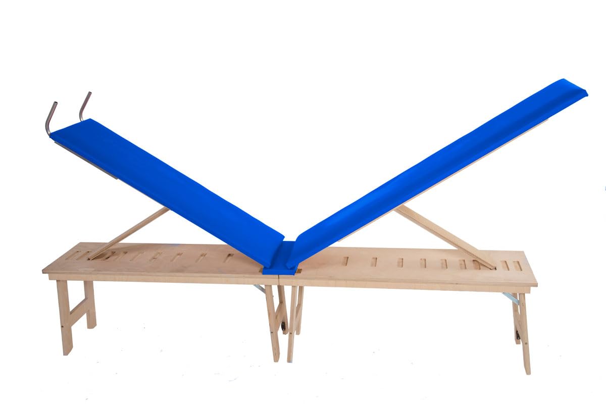 Panca Posturale in Legno Standard con Gambe (nero)