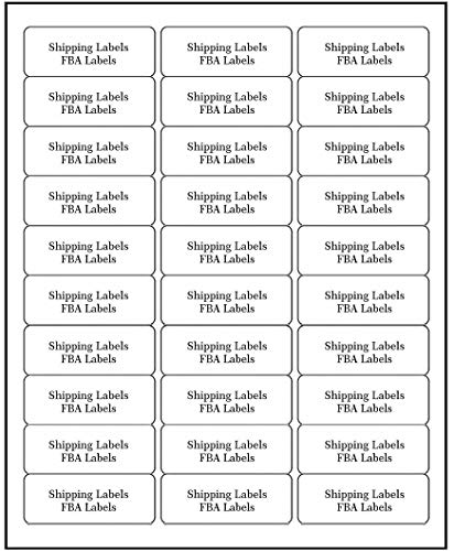 Address Labels for Inkjet Printers 1" x 2-5/8", Pack of 750 Labels