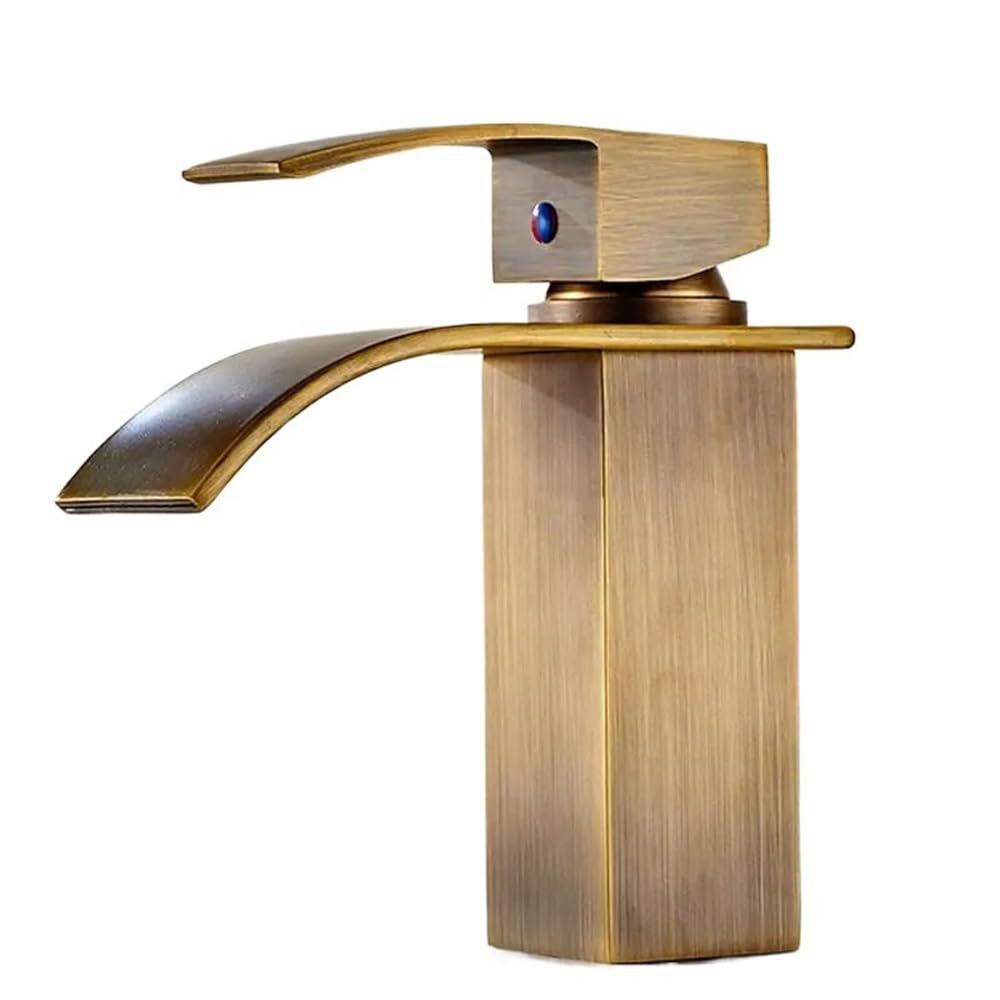 Mitigeur de lavabo cascade pour décoration de salle de bains